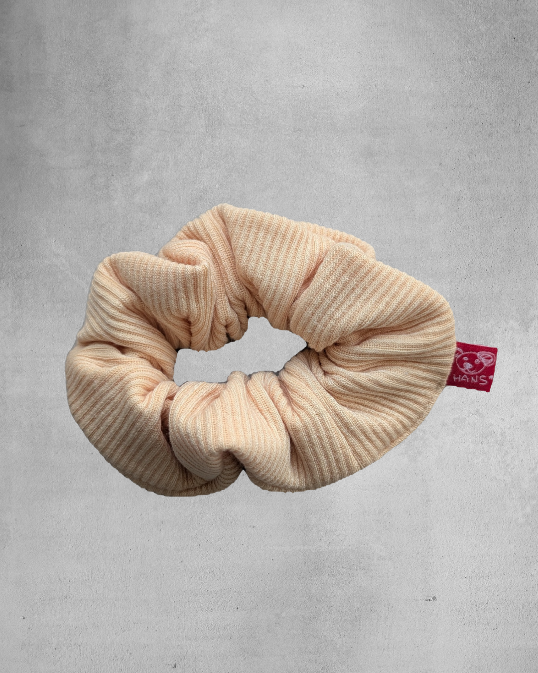 Ribbed Scrunchie Yellow