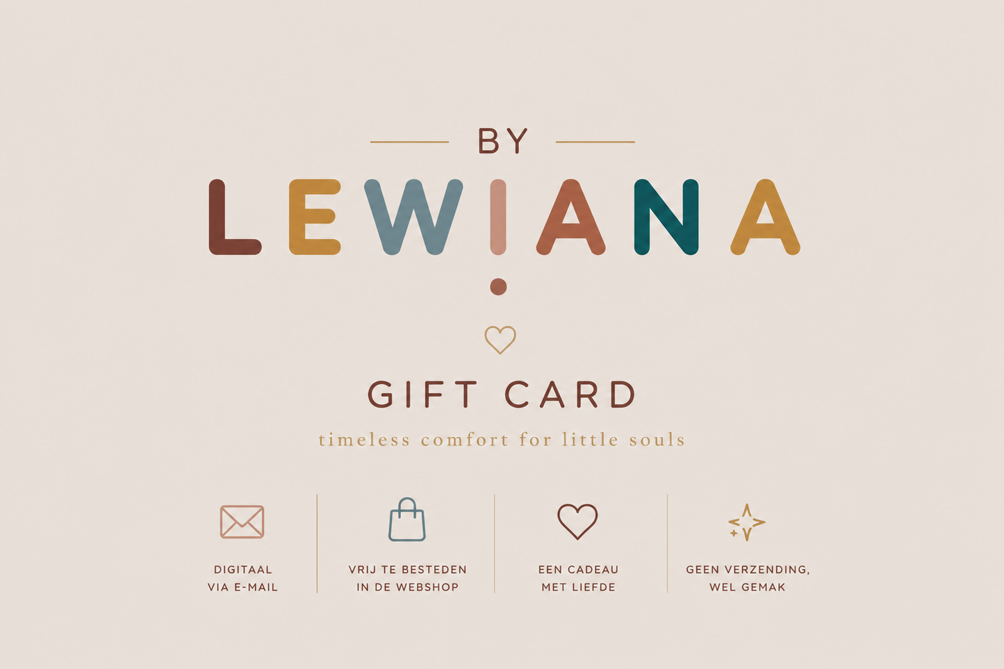 By Lewiana Gift Card