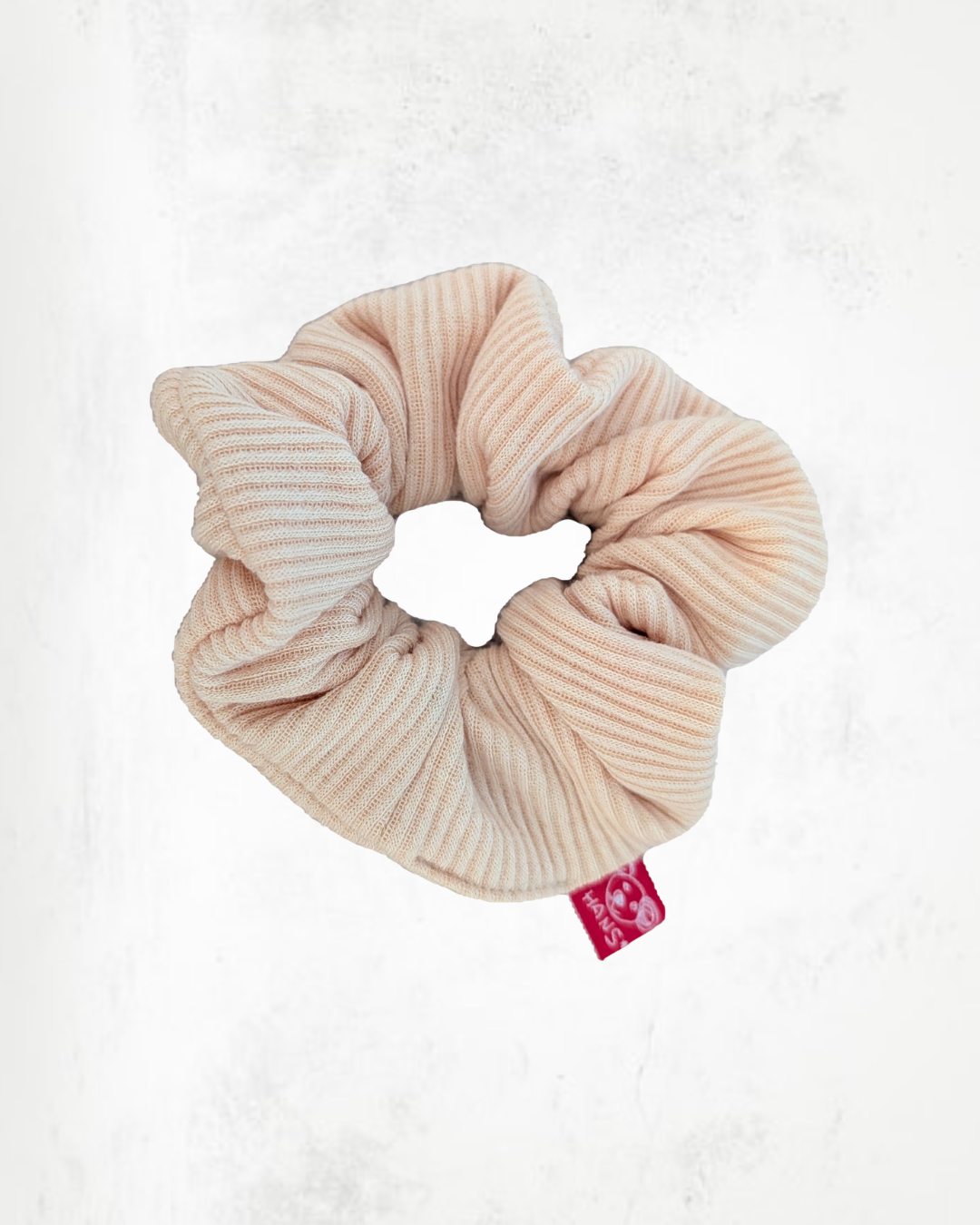 Ribbed Scrunchie Yellow