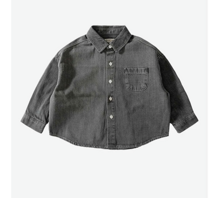 Oversized Denim Shirt