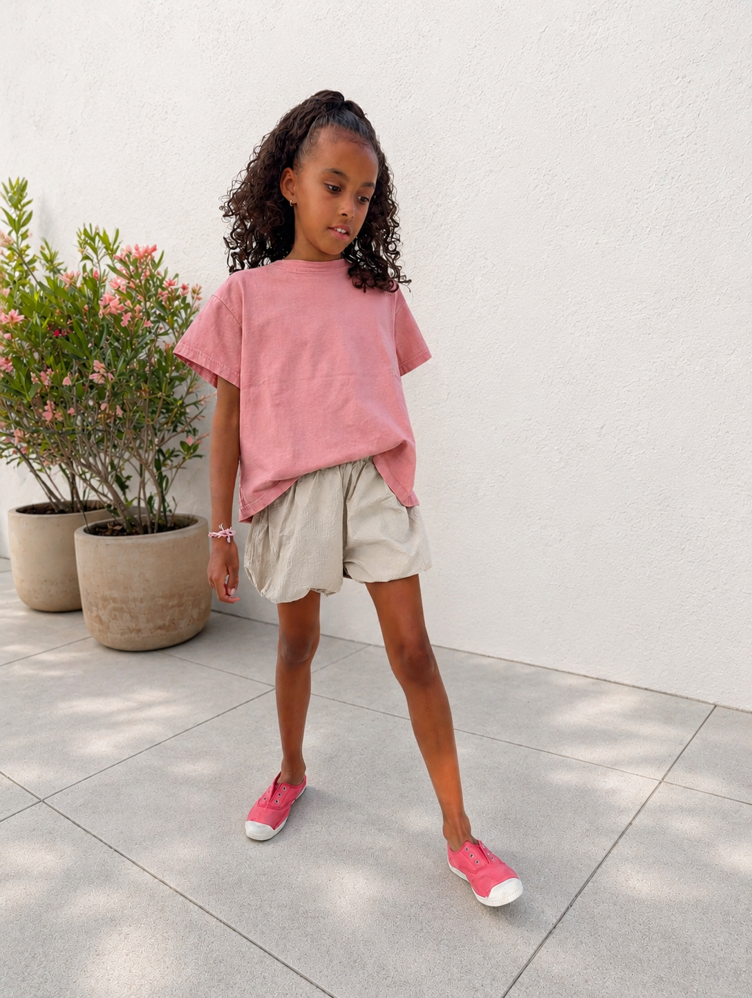 Sand Cotton Pants